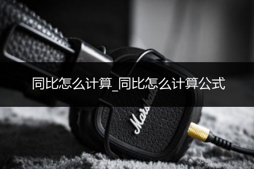 同比怎么计算_同比怎么计算公式